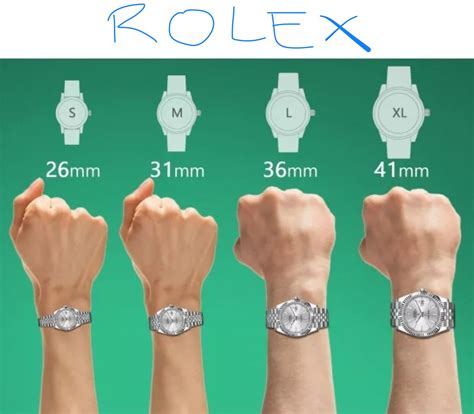 rolex 34 vs 36|Rolex bezel size chart.